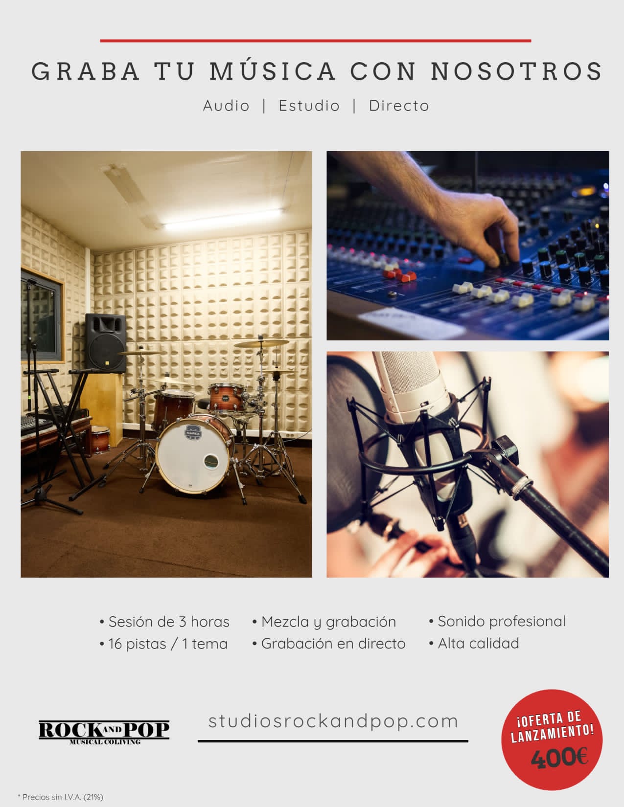 Estudio Locales Rock and Pop 2
